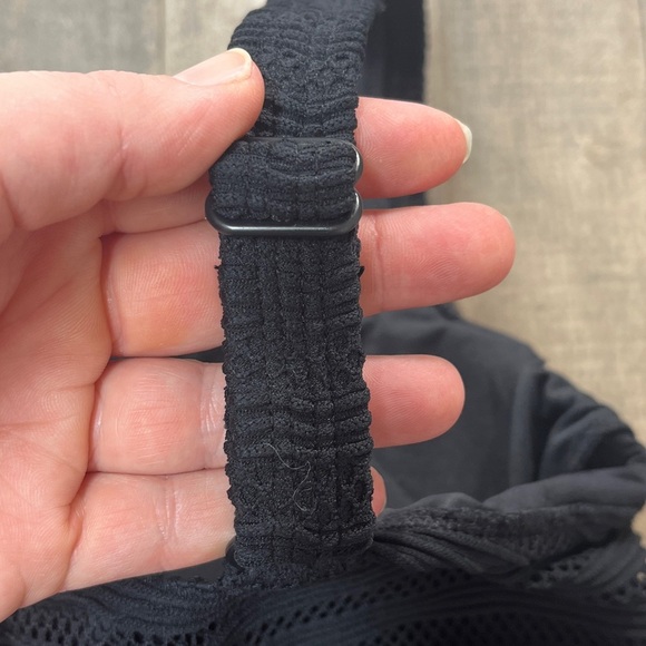 NEW Lauren Ralph Lauren Ottoman Mesh Square Neck One Piece - Picture 6 of 12